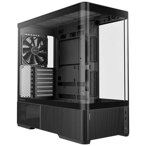 Antec C6 CURVED AIR ATX | Micro-ATX | ITX Mid-Tower Gaming Chassis - Black