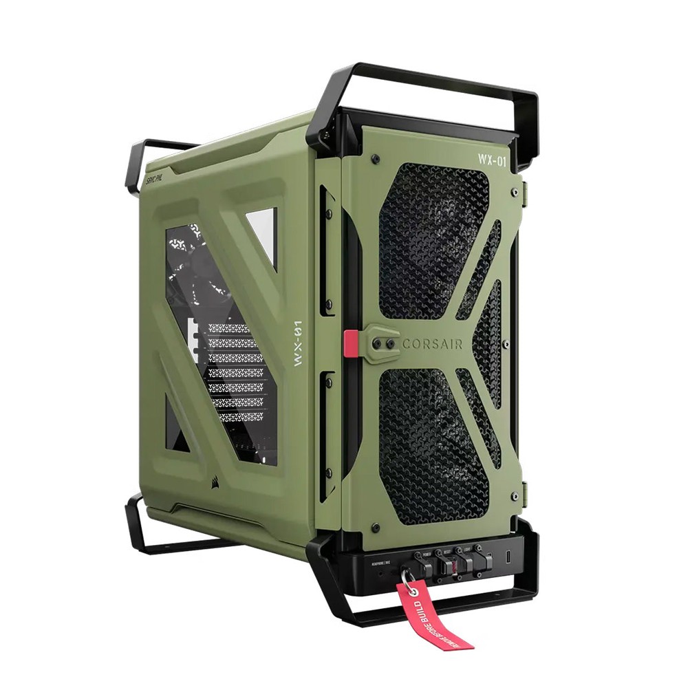 CORSAIR WARTHOG RS Airflow Mid-Tower Case, Olive Drab