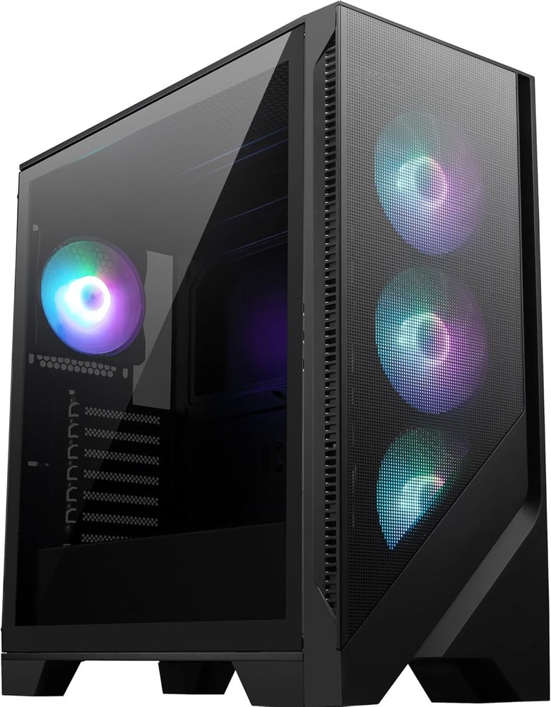 MSI MAG FORGE 321R AIRFLOW Gaming Chassis - Black