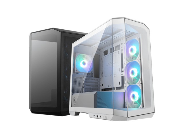 MSI MAG PANO M100R PZ mATX Gaming Chassis - White