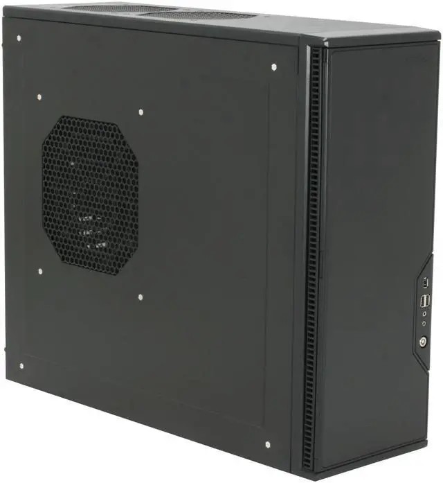 antec performance one P190 , Black , neo-link 1200w psu ( dual psu : truepower3 650w+550w ) , support 12'x13" eATX mb , with internal flexible snake light , external fan speed controller + pipe hole for external water cooling system , 2 layers (aluminum/plastic) sound-deadening panels , bottom separated ducted chamber ( with 120mm fan in middle ) for 2 x PSU and 4 hdd ( silicone rubber grommets ) , double hinge door design ( allows the door to open up to 270 ) , front access to washable fan filters , damping materials at panel contact points to reduce vibration noise ; 2 x front usb + 1 x ieee1394 + HD audio in/out - 4x 5.25", 1x 3.5", 6x 3.5" hidden - 5 x system fan ( 3 with external fan controller ) , 1 x lock @ front panel , quick-release drive cages with rubber grommets - support upto E-atx mb