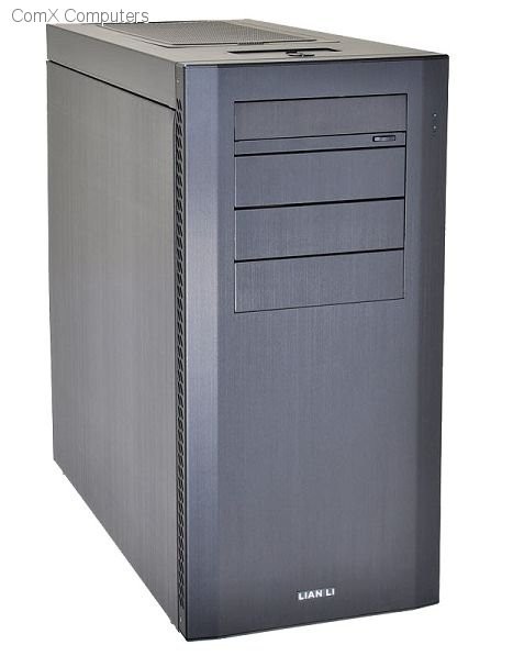 Lian-li pc-A61 , midi tower , Windowed all black , No psu ( bottom placed design ) , support for 420mm very long cards , removable front pancel , made in Taiwan , hairline brush anodized aluminum ; 4x usb3.0 + audio in/out , 4/1x 5.25" , 6/9x 3.5" hidden ( tool-free anti-vibration removable - side accessed ) , 1x 2.5" - 4x120mm fan with washable filter upto 6 - atx