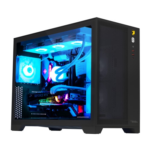 Armaggeddon Tessaraxx Apex 13 Air E-ATX Gaming Case - Black