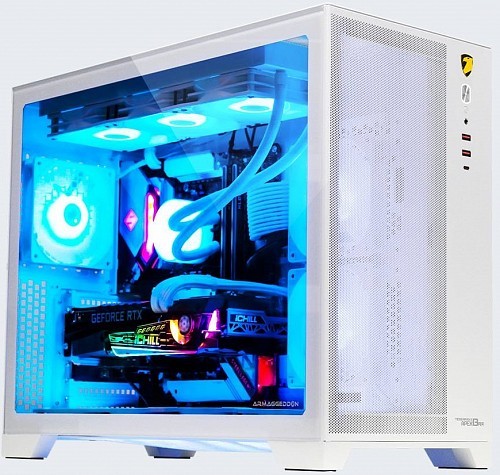 Armaggeddon Tessaraxx Apex 13 Air E-ATX Gaming Case - White