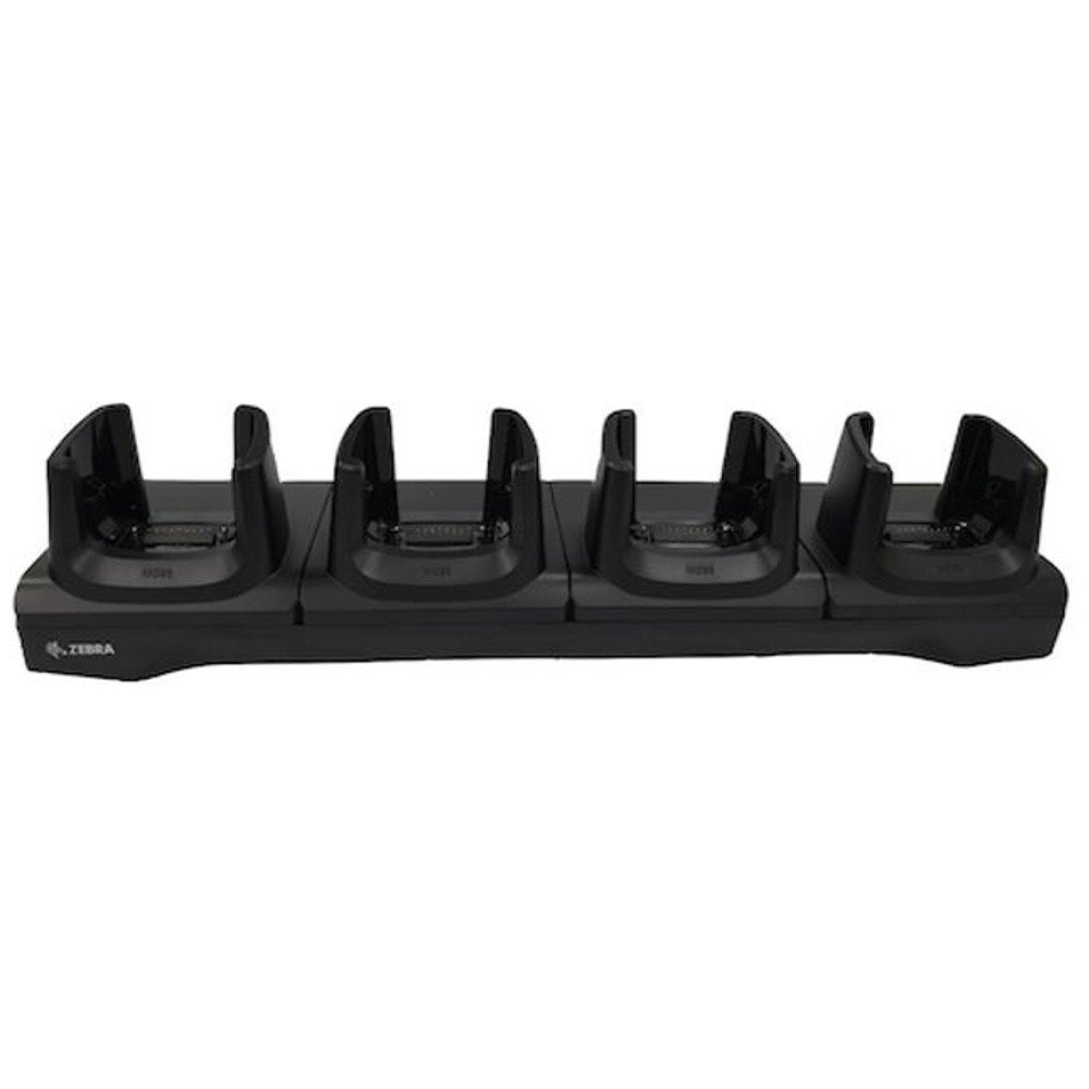 Zebra MC93 4SLOT CHARGE ONLY SHARECRADLE. REQUIRES: LEVEL VI POWER SUPPLY PWR-BGA12V108W0WW; DC CORD CBL-DC-381A1-01 AND COUNTRY