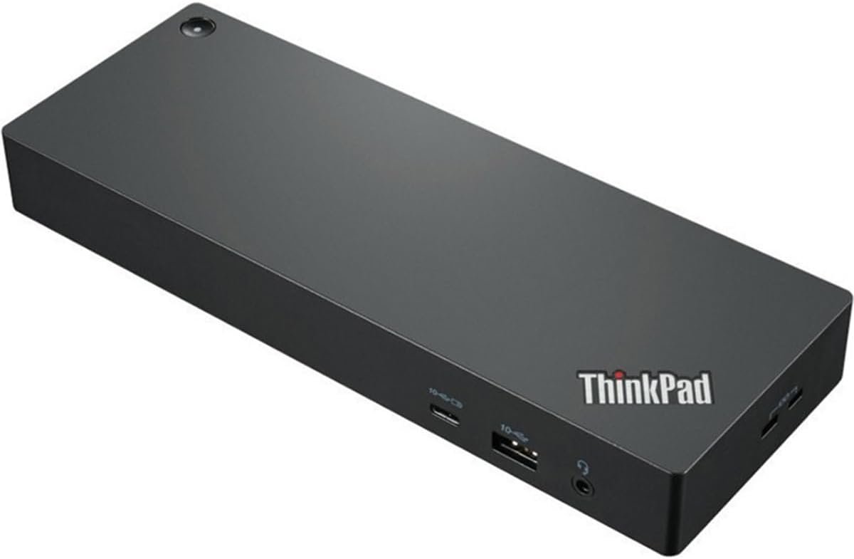 Lenovo SMB LENOVO Thunderbolt 4 Workstation Dock|Support for 4xMonitors|2xDP|1xHDMI|1xThunderbolt Type-C|4xUSB3.2|RJ45|AudioComboPort