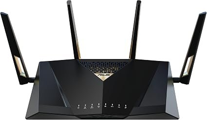 ASUS Networking ASUS ROUTER/1376Mbps+5764Mbps/2.4GHz 4x4/5GHz 4x4/1x10Gbps WAN/LAN/1x10Gbps SFP/4xRJ45/AiMesh/AiProtection