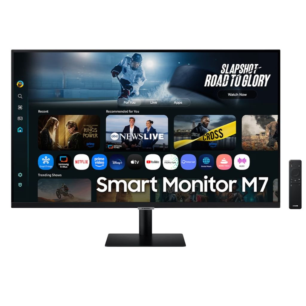 Samsung Monitors Samsung LS32FM700 32'' 4K UHD Flat Smart Monitor (16:9); 3840 x 2160; 60Hz; 3000:1 static; 4ms (GTG); 2 x 5W Speaker; 1xUSB-C; 2