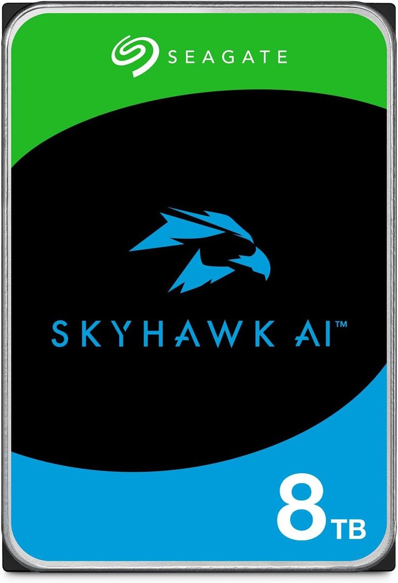 Seagate Skyhawk AI ST8000VE001 - 8TB , 256mb Cache , 7200RPM