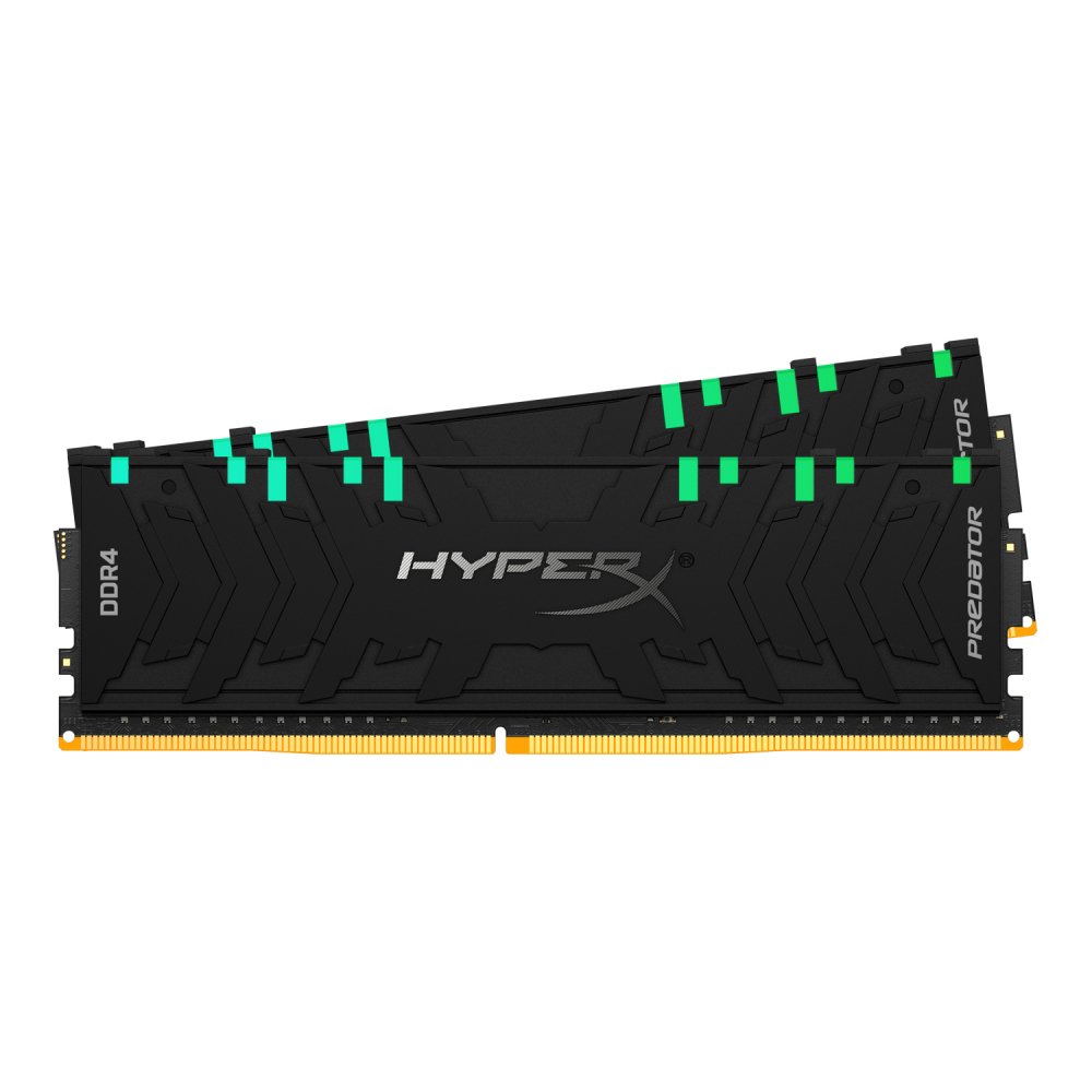 Kingston HX436C17PB3AK2/32 DDR4-3600 ( pc4-28800) , hyper-x RGB predator with tall heatsink , CL17 , 16Gb x 2 kit - support Intel XMP ( eXtreme Memory Profiles ) , 1.35 - 288pin - lifetime warranty