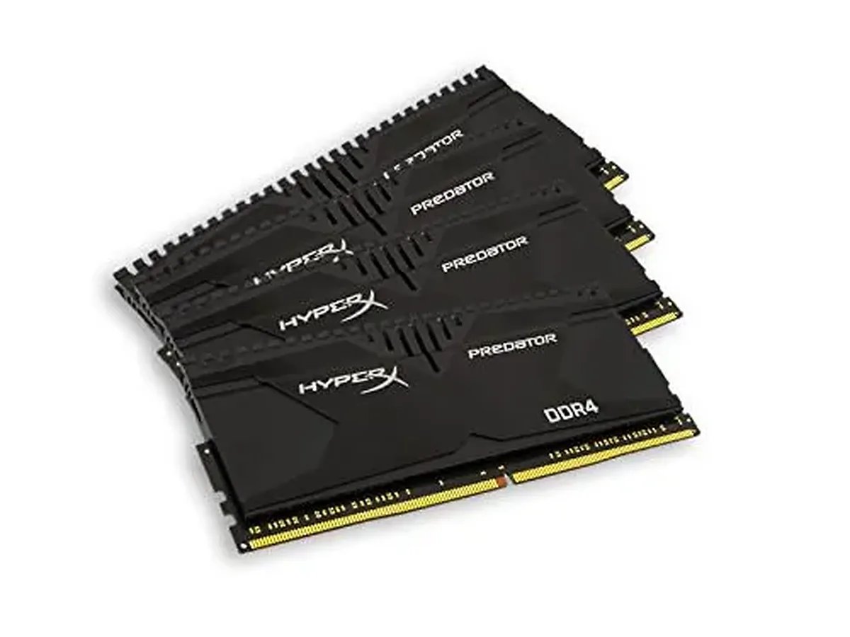 Kingston HX428C14PB2K4/16 DDR4-2800 ( pc4-22400) , hyper-x Predator with tall heatsink , CL14 , 4Gb x 4 kit - support Intel XMP ( eXtreme Memory Profiles ) , 1.35v - 288pin - lifetime warranty
