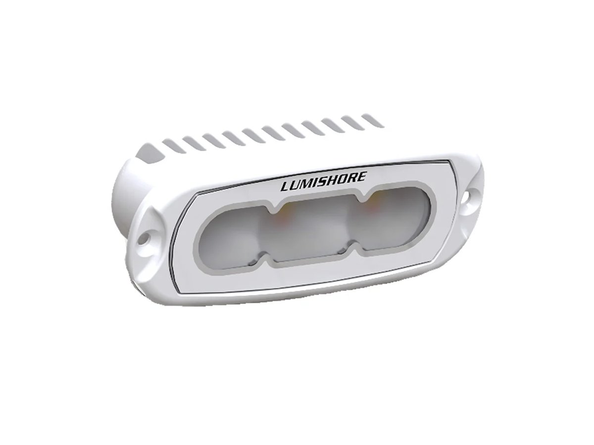 Garmin LUX CRGBW Flood Light 4" Flush Fit, LS, (60-0520)