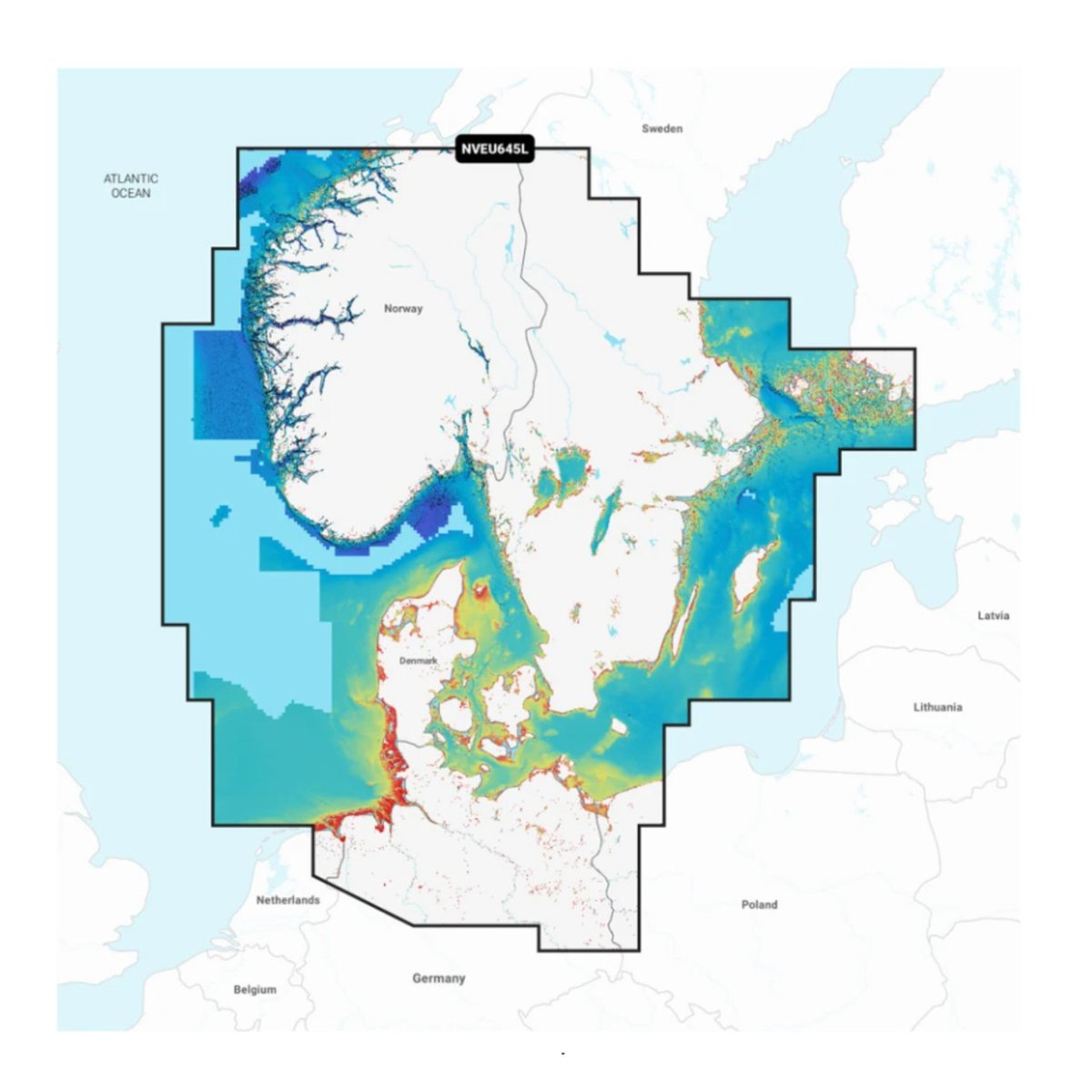 Garmin NVEU645L Scandinavia South & Germany North (GNV+)