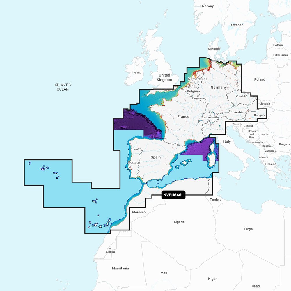 Garmin NVEU646L Europe, Central & West (GNV+)