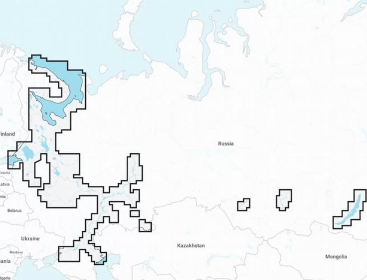 Garmin NVEU652L Russia, West (GNV+)