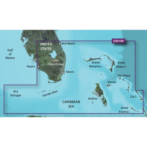 Garmin VUS010R-g3 Southeast Florida and Bahamas