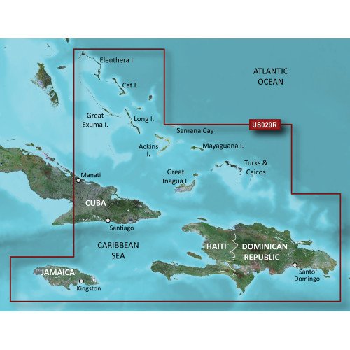 Garmin VUS029R-g3 Southern Bahamas