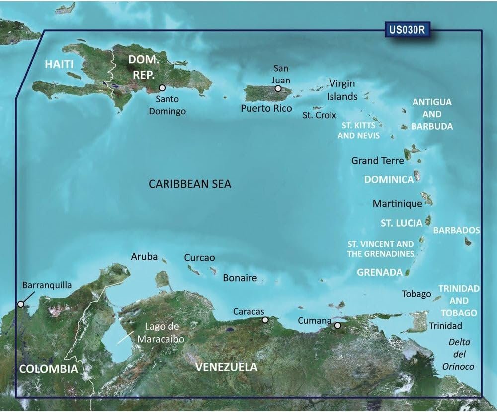 Garmin VUS030R-g3 Southeast Caribbean