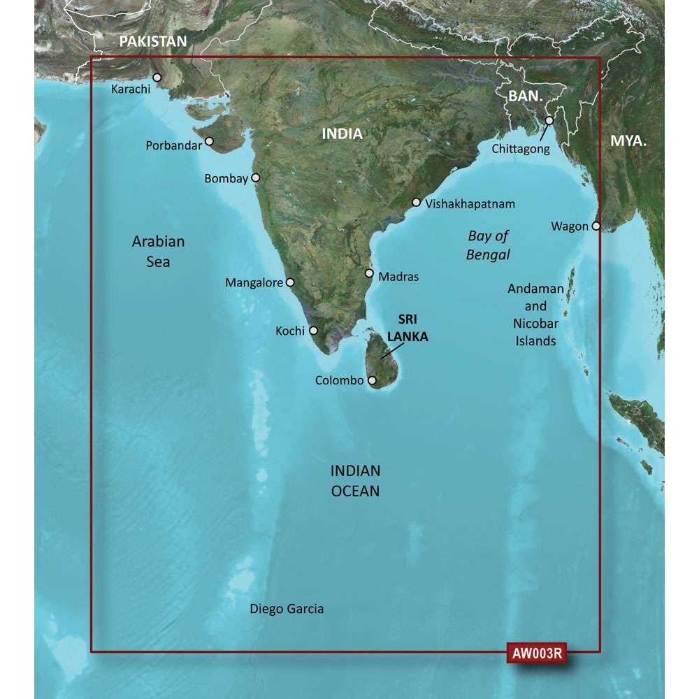 Garmin VAW003R-g3 Indian Subcontinent