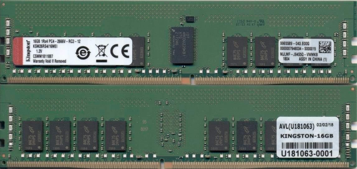 Kingston KSM26RS?/16Mei D4R 16G 2666