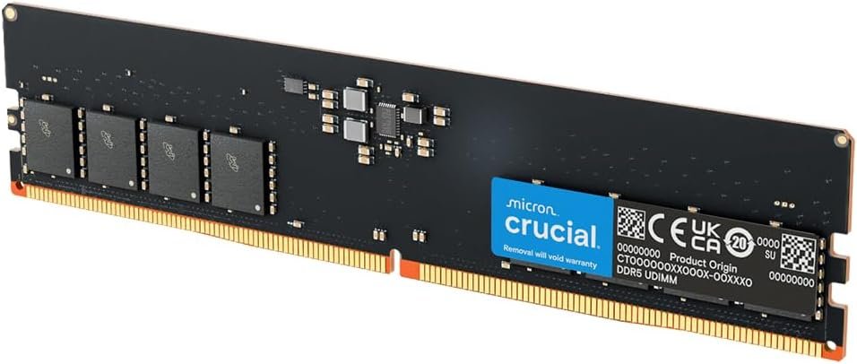 Crucial Products CRUCIAL 32GB DDR5-5600 UDIMM CL46