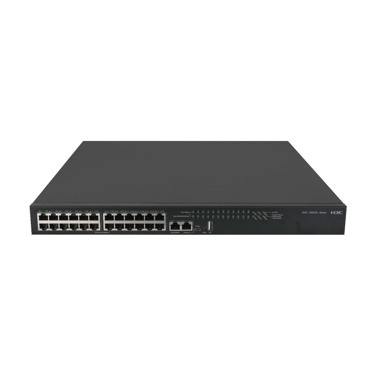 H3C SWITCH - 24-PORT LAYER 3 5GE POE+ - 24X 100M/1G/2.5G/5GBASE-T UPOE, 1X EXPANIONS SLOT