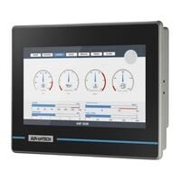 Advantech 7'' WVGA Operator Panel With WebOP Designer Software And Supports ARM9-based CPUs With 200MHz And 128MB Flash Memory
