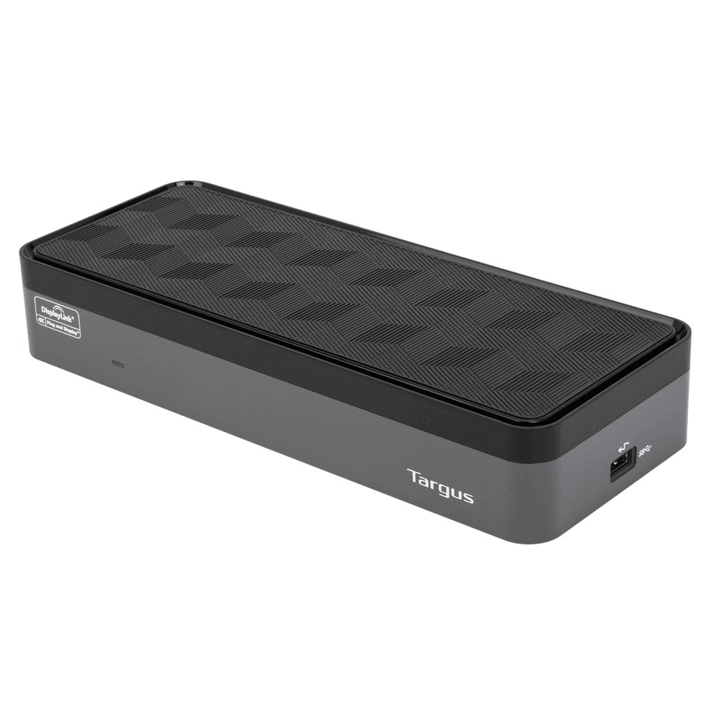 Targus - USB-C Universal Quad 4K (QV4K) Docking Station with 100 Watt - Black