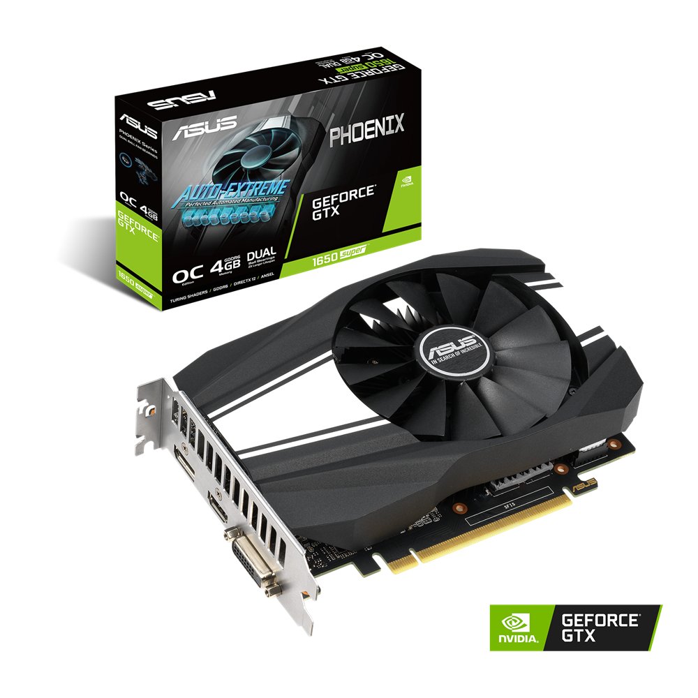 Asus Phoenix Nvidia Geforce GTX1650S Oc 4GB GDDR6 Graphics Card/ Pci-Express 3.0