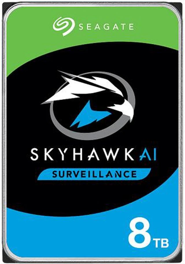 Seagate Skyhawk AI 8TB 3.5" - 7200 RPM SATA 6GB/s 256MB Cache