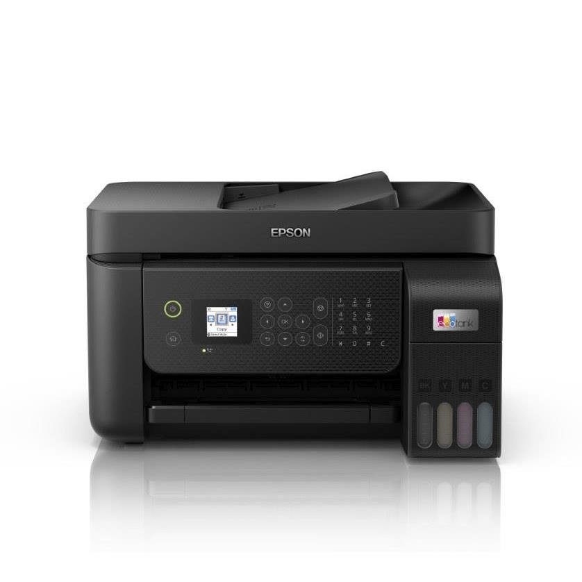 Epson Printers Epson EcoTank L5290 A4 4-in-1 Colour Ink Tank Printer with ADF, Wi-Fi & Ethernet (C11CJ65405SA)
