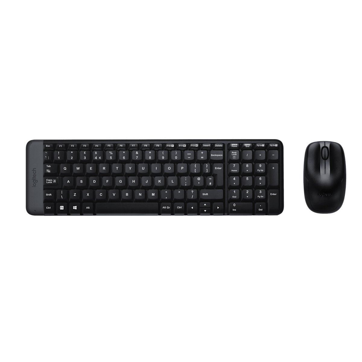 Logitech 920-003161 - LOGI MK220 Wireless Keyboard and Mouse Combo USB receiver minimalist design
