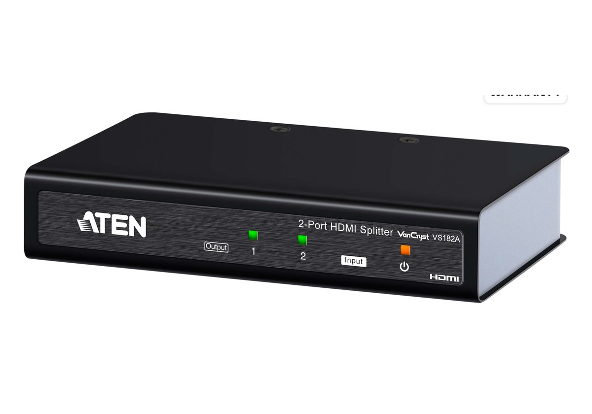 ATEN 2-port HDMI Splitter support 4k2k