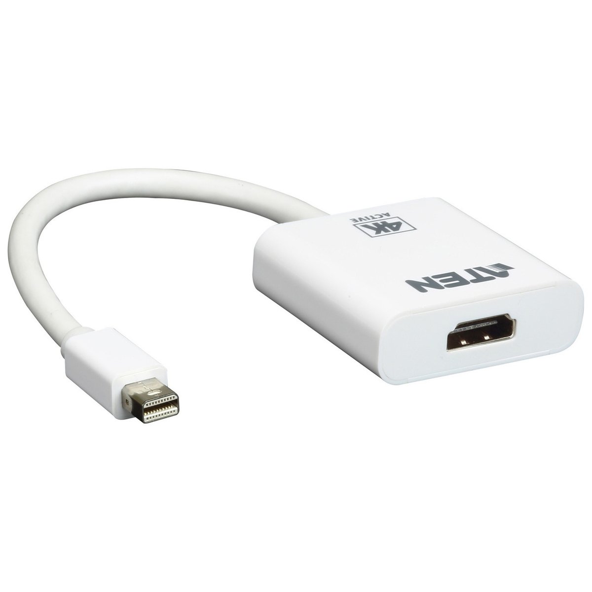 ATEN Mini DisplayPort to 4k HDMI Adapter