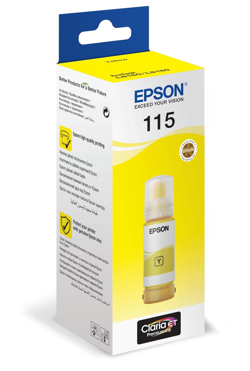 Epson 115 Ecotank Yellow Ink Bottle