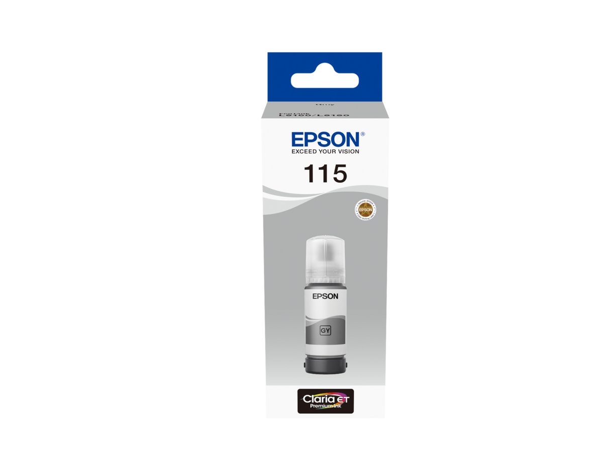 Epson 115 Ecotank Grey Ink Bottle
