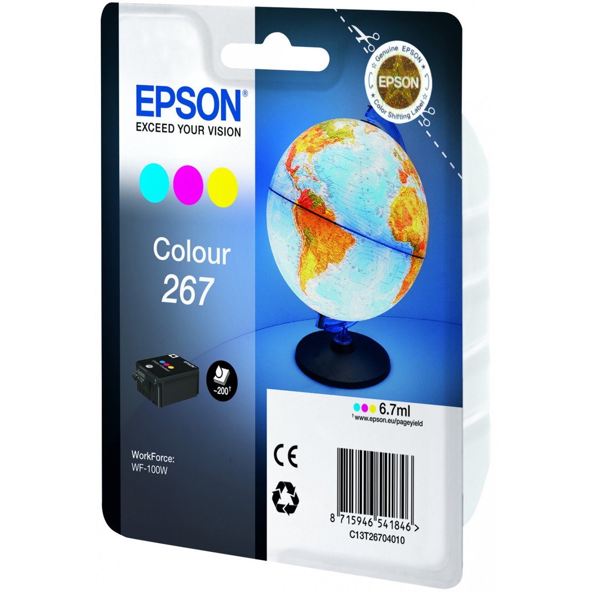 Epson 267 Globe Single Colour Ink