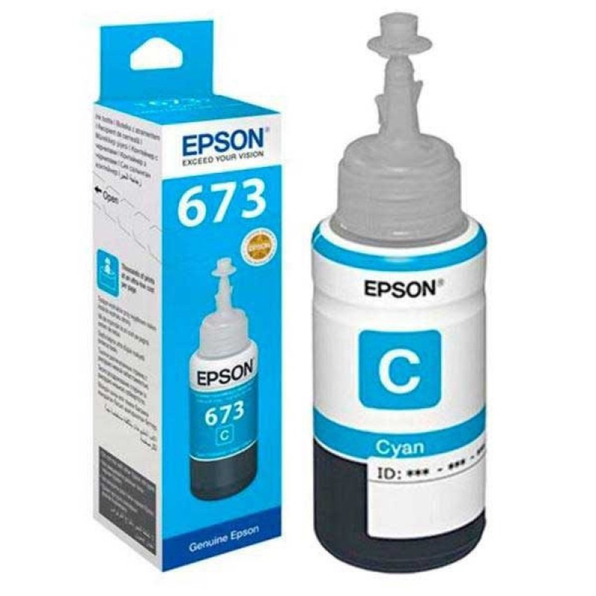 Epson T6732 Cyan Ink Bottle 70ml