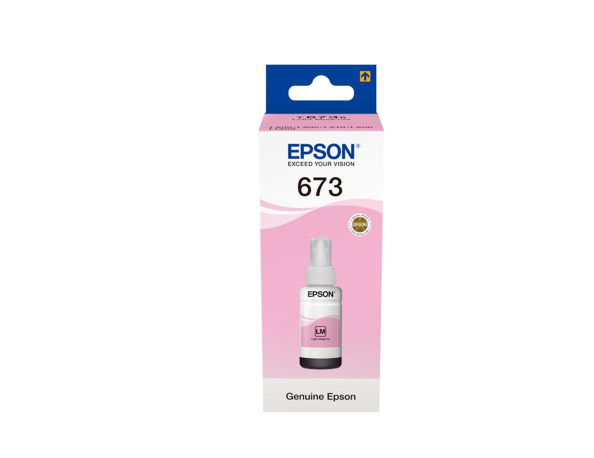 Epson T6736 Light Magenta Ink Bottle 70ml