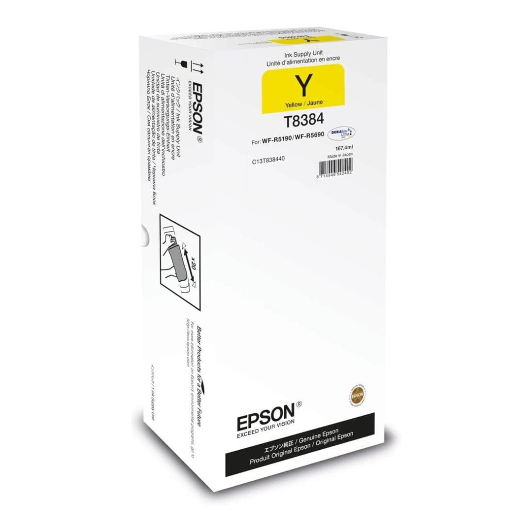 Epson Wf-r5xxx Yellow Xl Ink Supply Unit