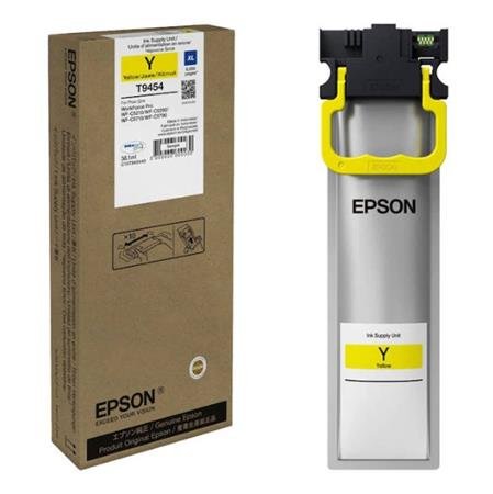 Epson T9454 Durabrite Ultra Yellow Ink Cartridge Xl For Wf-c5xxx Series