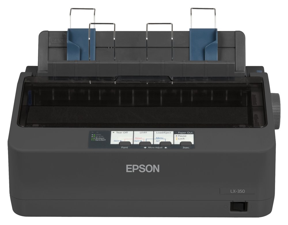 Epson D:m Lx-350 9pin Printer 80col Par:usb 357cps 1+4 Copie