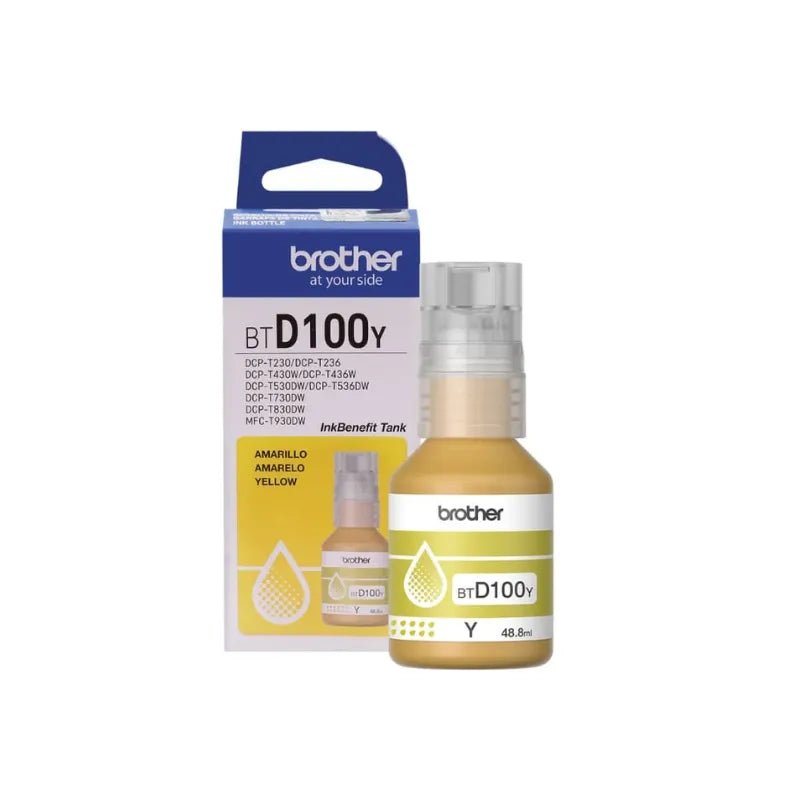 Brother Yellow Ink for DCP-T230; DCP-T430W; DCP-T530DW; DCP-T536DW; DCP-T730DW; DCP-T830DW; MFC-T930DW 5000 PGS