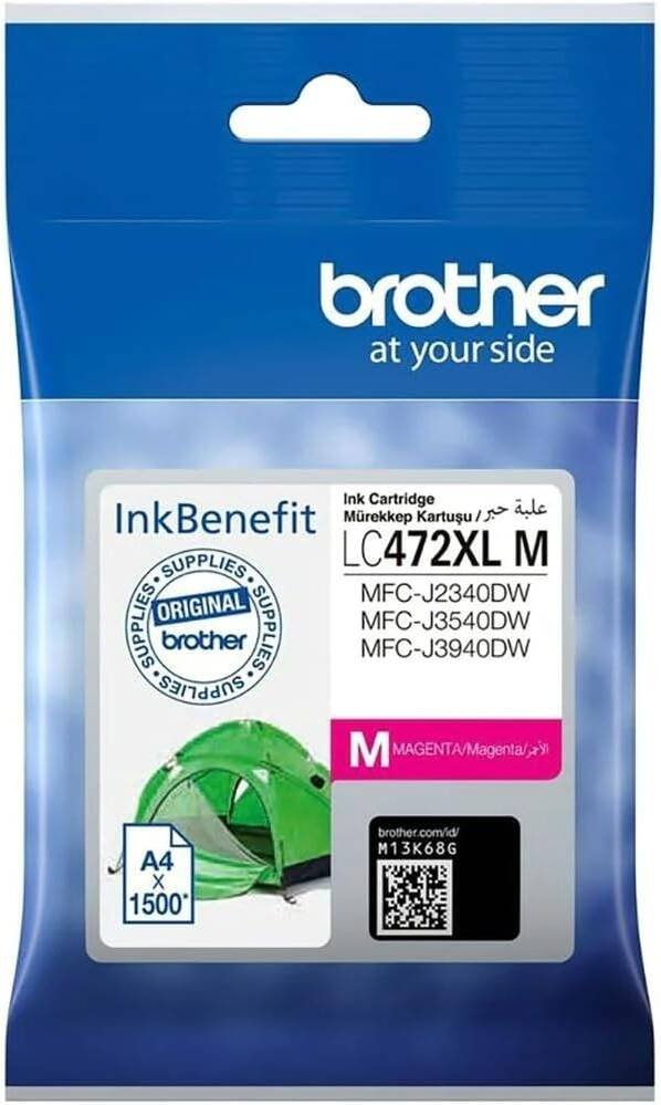 Brother Lc472 Magenta High Yield Ink Cartridge Mfc J3540dw: Mfc J3940dw:mfc J2340dw