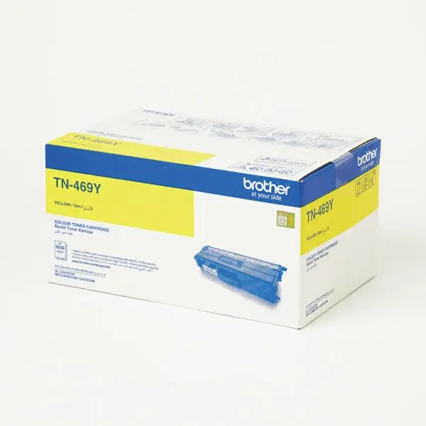 Brother Tn469 High Yield Yellow Toner For Mfcl9750 Hll8360 Mfcl8960 Cartridge 9000 Page Yield