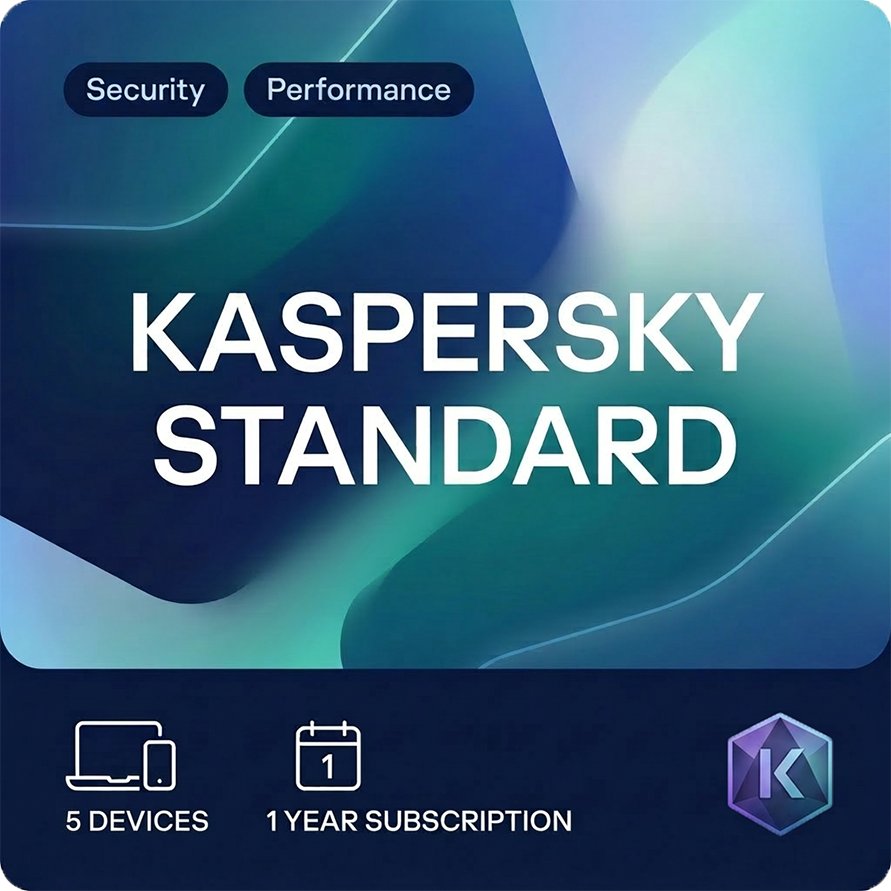 Kaspersky Standard 5dev 1y Pap Dvd Nocd Safr