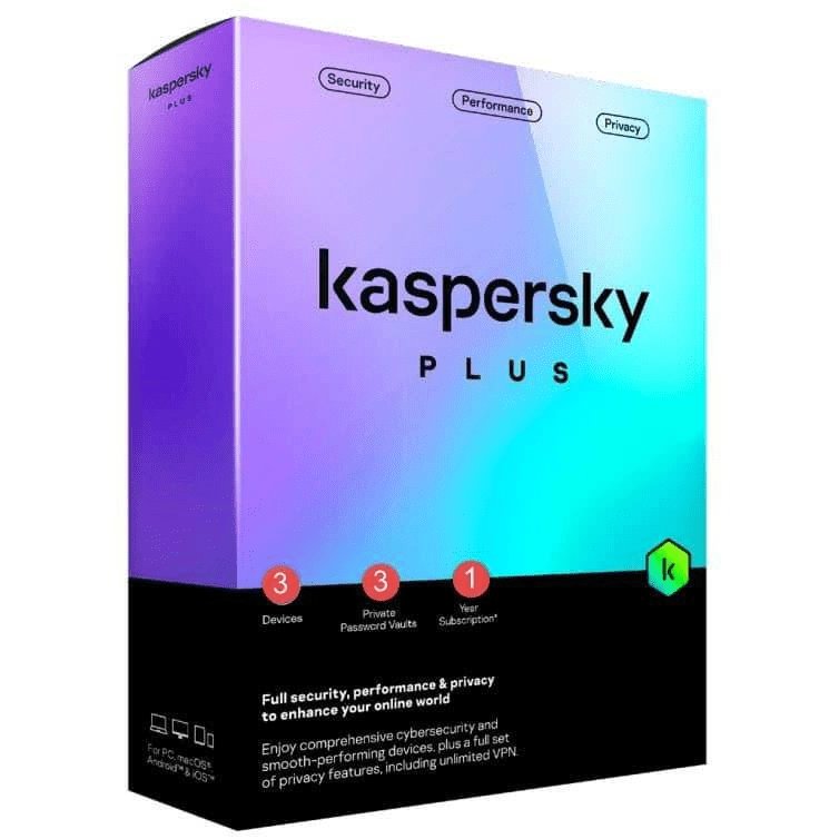 Kaspersky Plus 3dev 1y Pap Dvd Nocd Safr