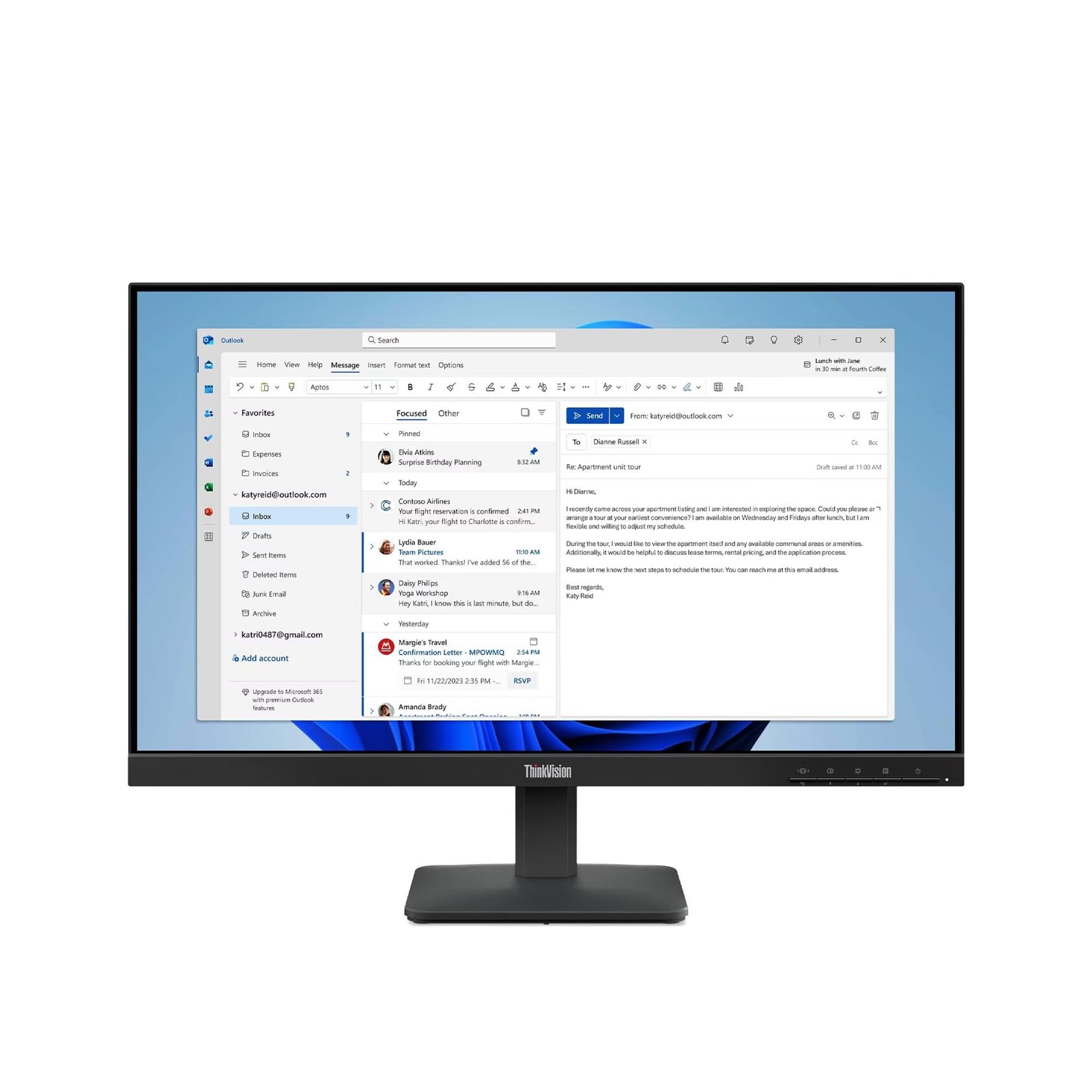 Unknown LENOVO THINKVISION S24-4E 23.8IN MONITOR