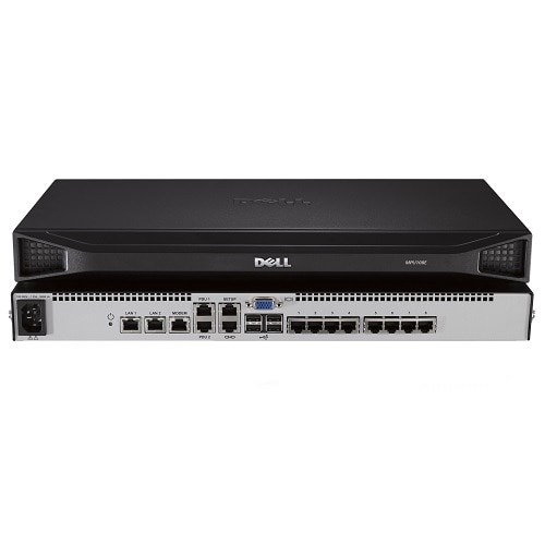 Unknown DELL DMPU108E 8-PORT REMOTE KVM SWITCH WITH ONE REMOTE ONE LOCAL USER SINGLE POWER SUPPLY