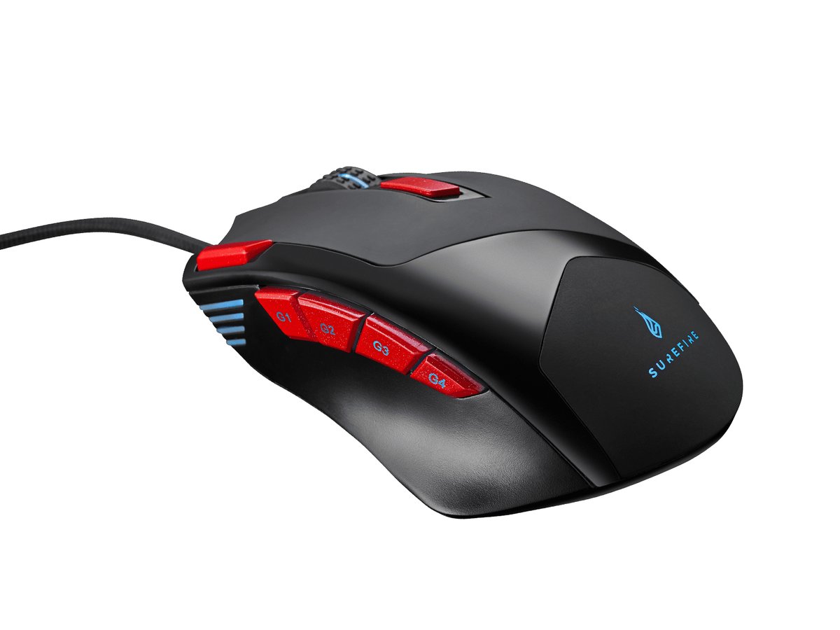 Surefire Eagle Claw Gaming 9-button Mouse With Rgb